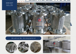 Ống mềm inox 304, khớp nối mềm inox, khớp nối ren công nghiệp, khớp nối inox công nghiệp