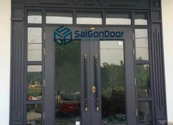 Cửa thép vân gỗ saigondoor