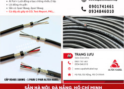 Cáp RS485 1 Pair 18 AWG/ 2 Pair 18 AWG Hà Nội, Đà Nẵng, HCM