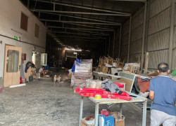 CHO THUÊ XƯỞNG 800m² TẠI QUỐC OAI HÀ NỘI - Giá: 40k/m²