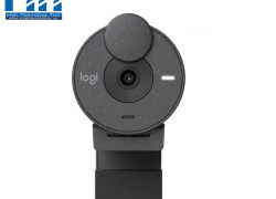 Webcam Logitech Brio 300 1080p full HD (Màu Than chì)