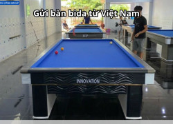 Nhận gửi bàn bida đi Úc giá rẻ đường biển