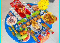 Khai Trương Hồng Phát Với Mâm Cúng Đúng Nghi Lễ