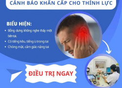 Điếc đột ngột – cảnh báo khẩn cấp cho thính lực