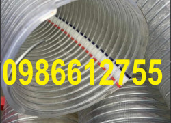 ống nhựa mềm lõi thép phi 150 dùng hút nước tai đồng nai