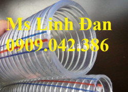 Ống nhựa mềm lõi thép Phi 200 dùng hút nước tại bình dương