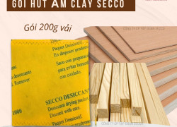 Gói Hút Ẩm Clay 200g vải đen - Bảo Quản Đồ Gỗ Xuất Khẩu