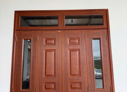 Giá Cửa Thép Vân Gỗ tại Lâm Đồng/ Cửa Chính Sang Trọng