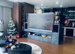 23.3.26.1 Bán căn 3 ngủ Golden Palm Lê Văn Lương dt 125m2 góc, kính cong, nội thất cực kỳ ấn tượng, miễn chê