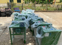 Máy thái chuối, thái cỏ voi đa năng giá rẻ