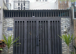 CHO THUÊ NHÀ 1 TRỆT 1 LẦU, 80M2, 2PN + NỘI THẤT HẺM RỘNG 6M ĐƯỜNG TL37, KP1, P.THẠNH LỘC, Q.12