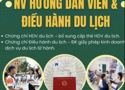 KHÓA HỌC NGHIỆP VỤ HƯỚNG DẪN VIÊN DU LỊCH NGẮN HẠN
