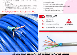 Cáp mạng Cat5e, Cat6 Altek Kabel chuẩn TCVN 8698:2011 về mạng viễn thông