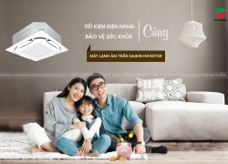Lợi ích của công nghệ Inverter ở Điều hòa âm trần DAIKIN/Dịch vụ thi công ống đồng