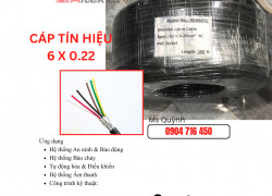 Cáp tín hiệu âm thanh 6x0.22 RVVP Altek Kabel Đà Nẵng, Hà Nội, Sài Gòn, Quảng Ngãi, Quy Nhơn, Long An, Tiền Giang