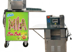 Máy ép nước mía nửa bàn - kinh doanh hiệu quả