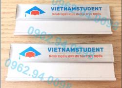 Biển tên nhân viên kim cài, nam châm