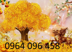 Tranh gạch 3d phong thủy tài lộc - MCBV22