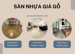 Sàn nhựa dán keo 3mm – Thi công trọn gói giá rẻ