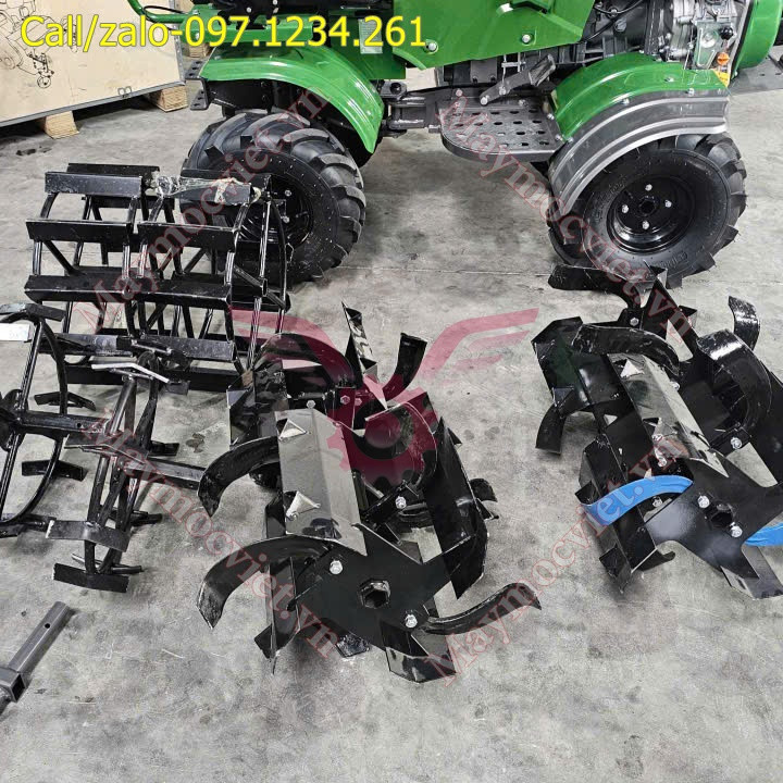 Máy xới đất ngồi lái 2 cầu Turbo 18Hp TBL198 giá rẻ