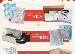 Gói hút ẩm Thịnh Phong bảo quản hàng may mặc xuất khẩu