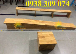 Băng ghế thể dục mầm non,ván trượt dốc mầm non,bục bậc sâu M