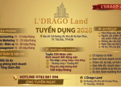 L’DRAGO LAND  - TUYỂN DỤNG NHÂN SỰ 2026