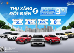 THU XĂNG – ĐỔI ĐIỆN: ƯU ĐÃI GIÁ BÁN 3%