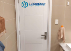 Bàn giao cửa nhựa Composite trắng