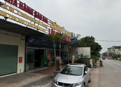 CHO THUÊ MẶT BẰNG KINH DOANH DỐC SÀN , LỤC NAM, BẮC GIANG – VỊ TRÍ ĐẸP
