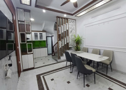 BÁN NHÀ PHÚC LỢI 5 TẦNG 3 NGỦ MẶT TIỀN 5M Ô TÔ GẦN 5,9 TỶ