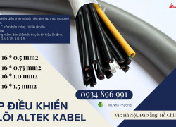 Cáp Điều Khiển 16 Lõi 0.75mm² Giá Tốt – Sẵn Kho Đà Nẵng, Hà Nội, TP.HCM
