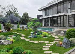 biệt thự nghỉ dưỡng Long Biên, 800m, MT 30m, bể bơi, pickleball, vừa ở vừa kinh doanh