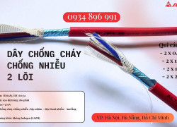 Cáp 2x1.5mm² Chống Cháy Đạt Chuẩn BS6387 – IEC60331 – Giao Nhanh Nghệ An, Hà Tĩnh, Thanh Hóa