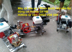 Máy phun thuốc trừ sâu động cơ GX160 rẻ nhất thị trườn