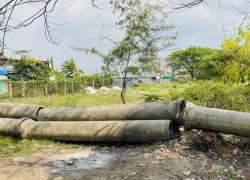 Lô đất đẹp mặt tiền Bà Điểm 4 ,Bà Điểm , DT 400m2 . Giá chỉ 15 tỷ (TL)