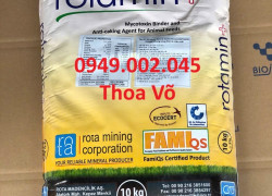 ROTAMIN – KHOÁNG TẠT & TRỘN NGỪA CONG THÂN, ĐỤC CƠ CHO TÔM HIỆU QUẢ