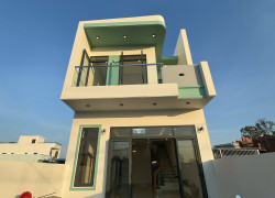 Bán nhà xây mới kiên cố 1 trệt 1 lầu, phong cách hiện đại, nhà mới 100% dọn vào ở ngay
