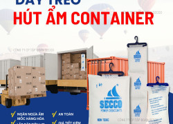 Dây Treo Hút Ẩm Container 1kg, 1.250kg – Chống Ẩm Tuyệt Đối Cho Vận Tải Biển.