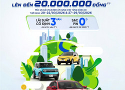 ƯU ĐÃI XANH GIỜ TRÁI ĐẤT - TẶNG VOUCHER LÊN ĐẾN 20 TRIỆU ĐỒNG