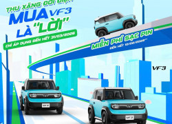 THU XĂNG ĐỔI ĐIỆN, MUA VF 3 LÀ “LỜI”
