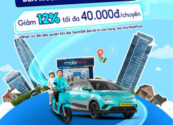 Di chuyển Xanh mỗi ngày – Đã có MobiFone trợ giá
