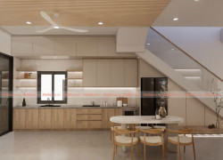 Thiết Kế Nhà Bếp Phong Cách Nhật Bản