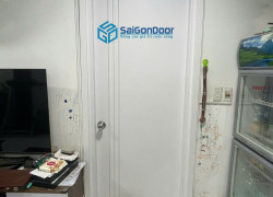 Hoàn thiện nhà ở với cửa nhựa composite trắng hiện đại