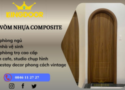 Giá cửa vòm nhựa composite tại Bàn Cờ