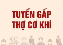 Tuyển thợ cơ khí, thợ thi công & LĐPT làm tại xưởng & công trình