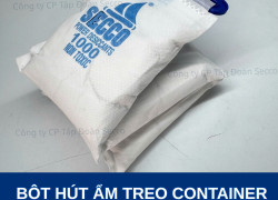 Bột Hút Ẩm - Dây Treo Hút Ẩm Container 1kg (Dây 3 Túi Nhỏ)
