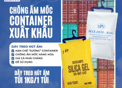 Chống ẩm container có giúp hạn chế đọng sương, ẩm mốc hàng hóa?