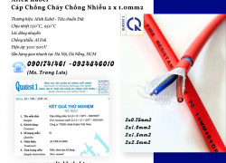 Cáp chống cháy chống nhiễu 2x1.0mm2 - Altek Kabel giao nhanh Đà Nẵng, Hà Nội, Sài Gòn
