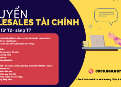 Tuyển Nhân viên telesales Quận 4